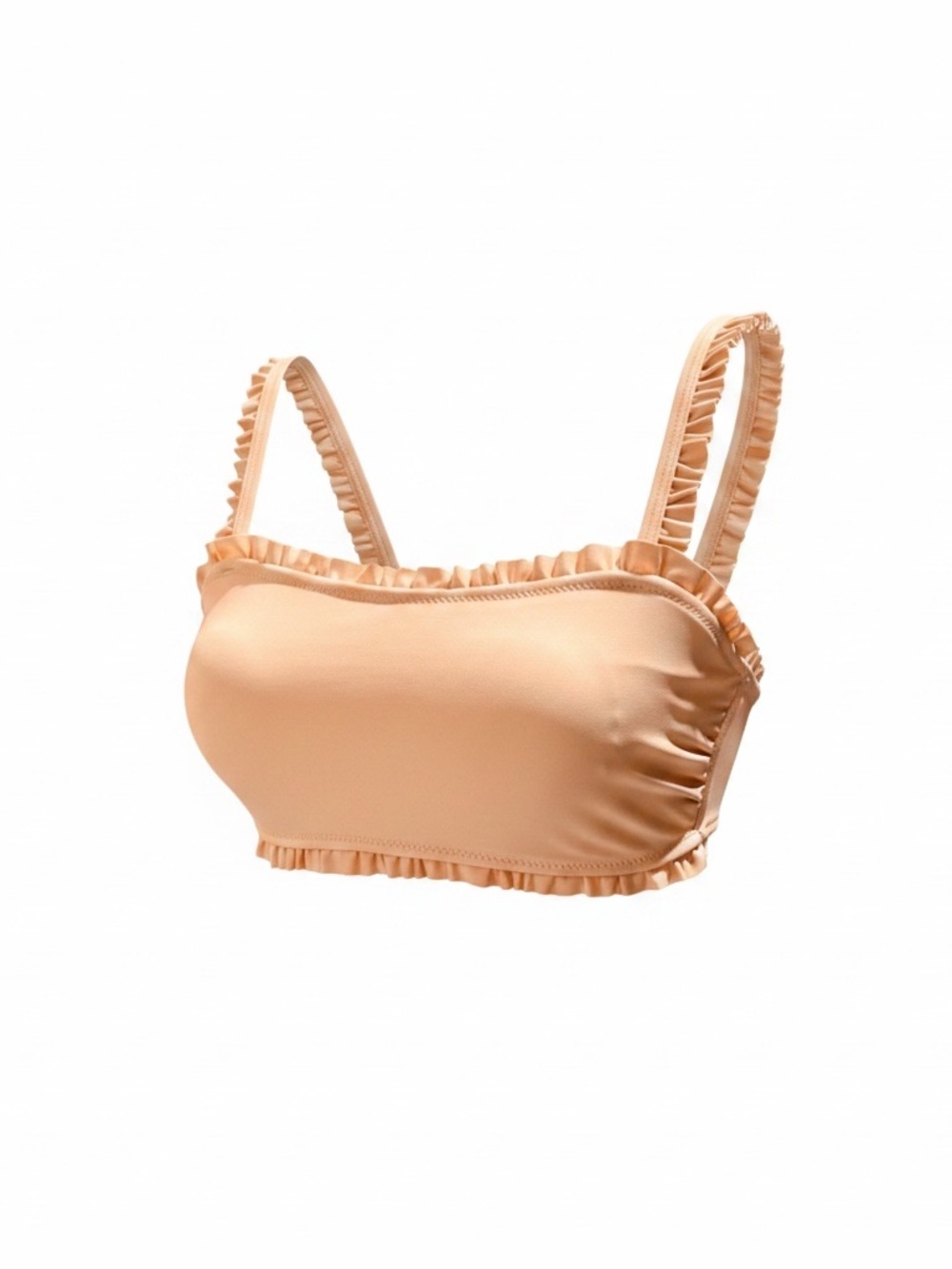 H&M Women’s Bikini Top in Perfect Peach - Size Small, New